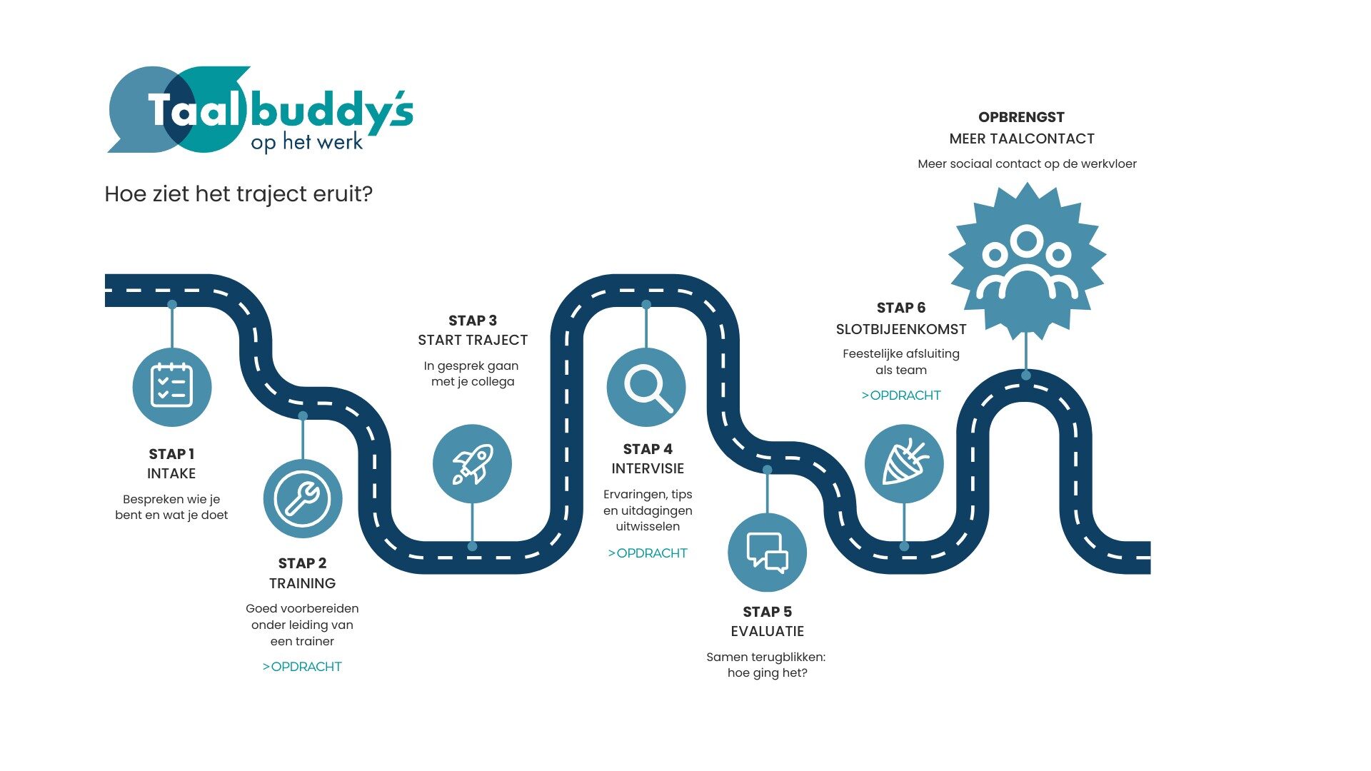 STAPPENPLAN versie 2 Taalbuddy’s op het werk